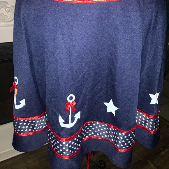 Pinup sexy Blue sailor costume. Xl - Picture 6 of 8